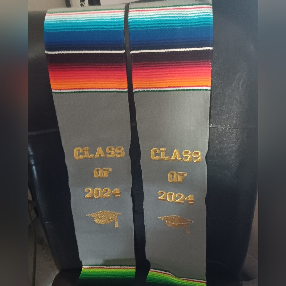 Mexican Graduation Sash 2023 | Serape Stole Mexican Sash | Graduation Mexican Sa